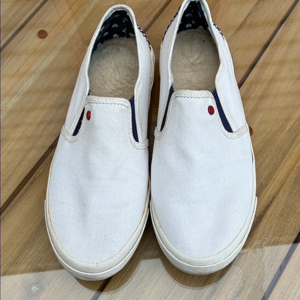 Ugg I love Ugg White Slip-On Shoes